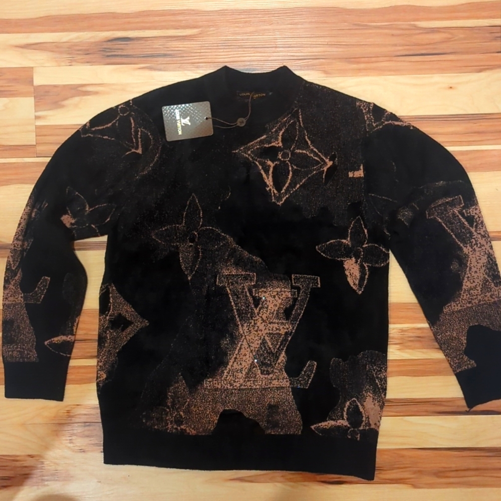 Louis XL velvet sweater